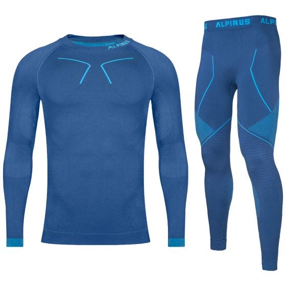 Alpinus Tactical Base Layer Set - Navyblå