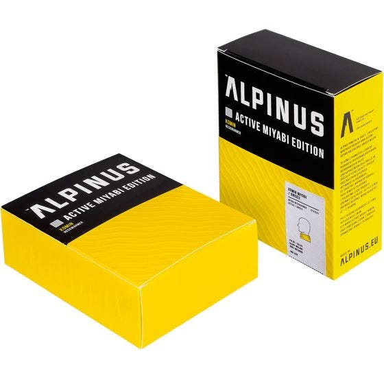Alpinus Miyabi Halsvärmare - Svart