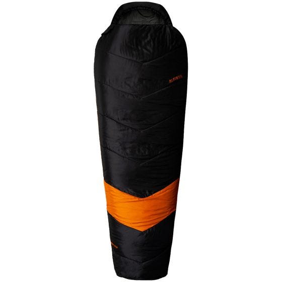 Alpinus Classic 1050 (Left) Sovsäck - Svart/Orange