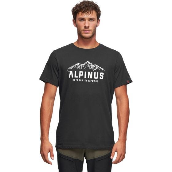 Alpinus Mountains Active Herr T-shirt - Svart