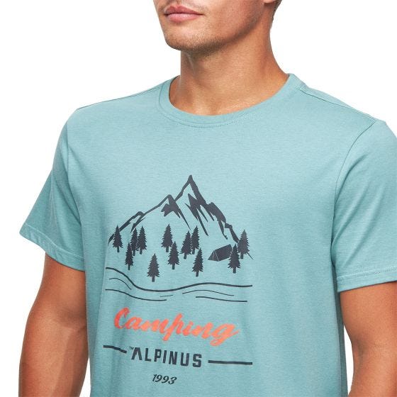 Alpinus Active Herr Polaris T-shirt - Mint
