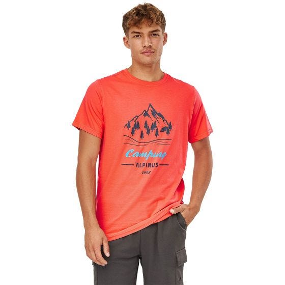 Alpinus Active Herr Polaris T-shirt - Rosa