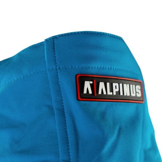 Alpinus City Herr Stenshuvud Softshelljacka - Blå