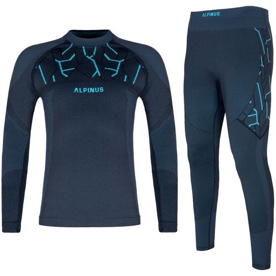 Alpinus Outdoor Herr Gausdal Underkläder  - Graphite Blue