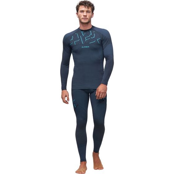 Alpinus Outdoor Herr Gausdal Underkläder  - Graphite Blue