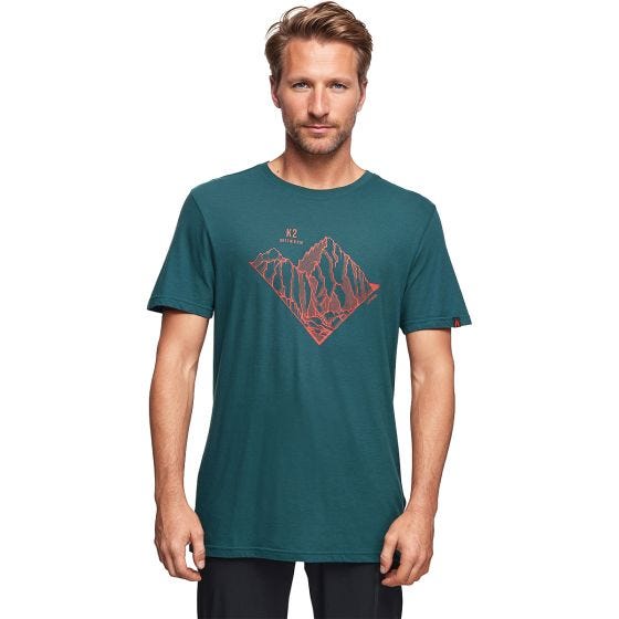 Alpinus Tactical Skilbrum T-shirt - Grön