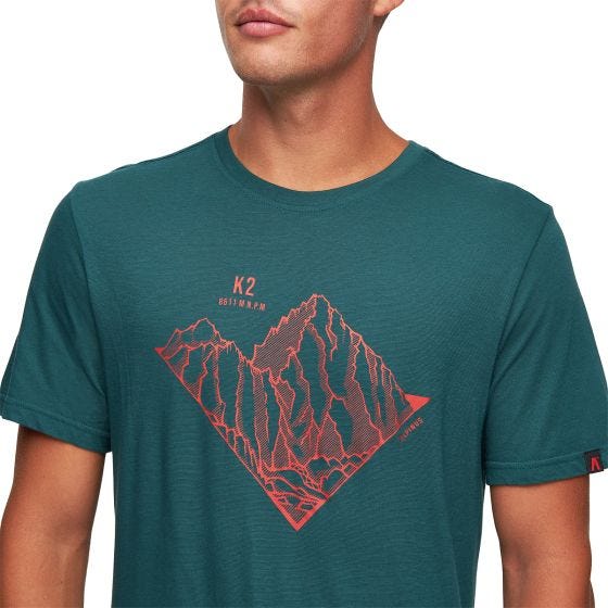 Alpinus Tactical Skilbrum T-shirt - Grön