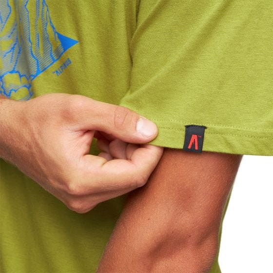 Alpinus Tactical Skilbrum T-shirt - Oliv