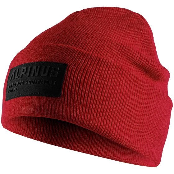 Alpinus City Oslo Beanie (mössa) - Röd