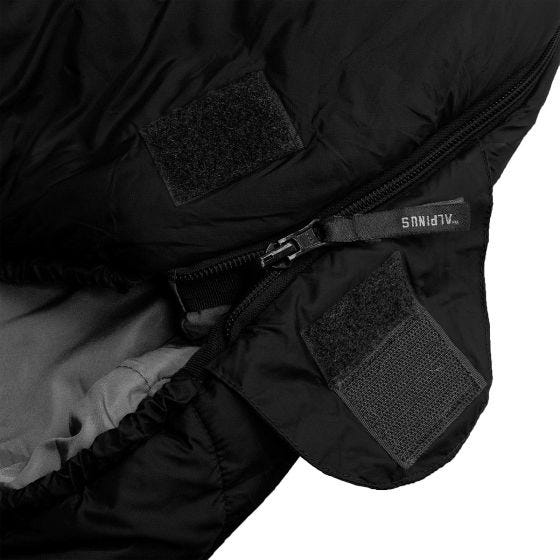 Alpinus Survival 1100 (Left) Sovsäck - Svart