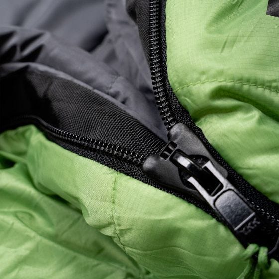 Alpinus Ultralight 850 (Left) Sovsäck - Grön