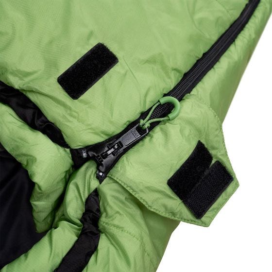 Alpinus Ultralight 850 (Right) Sovsäck - Grön