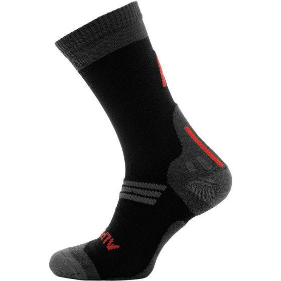 Alpinus Valletto Merino Coolmax Vandringsstrumpor - Svart