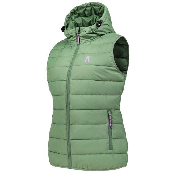Alpinus Active Monza Kviltad väst - Mint