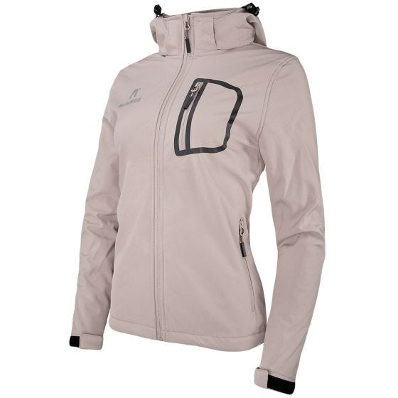 Alpinus Active Bergamo Softshelljacka - Shadow Grey
