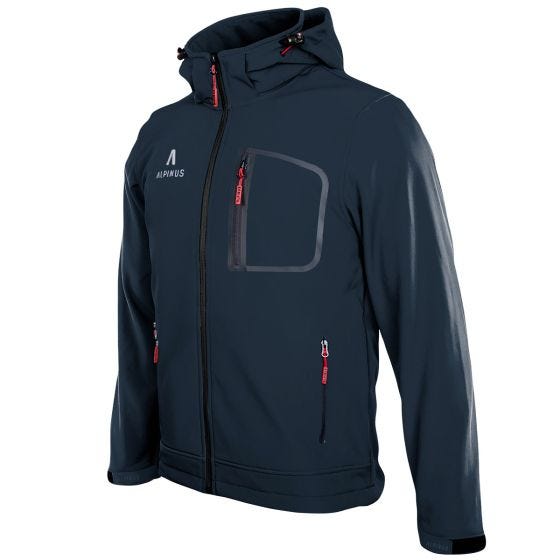 Alpinus City Stenshuvud Softshelljacka - Navy