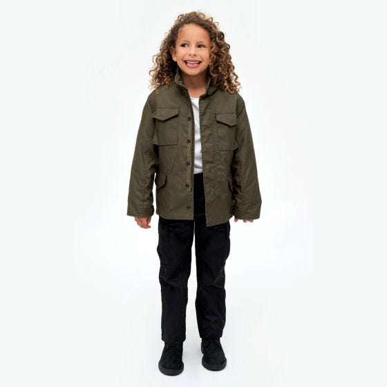 Brandit Barn M-65 Standard Jacka - Oliv