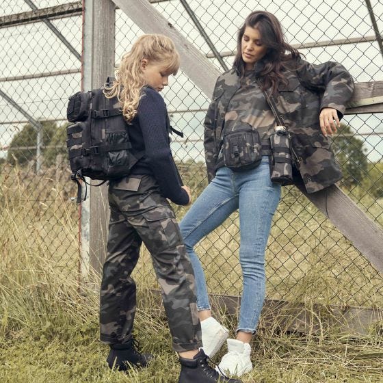 Brandit Kids US Cooper Ryggsäck - Dark Camo