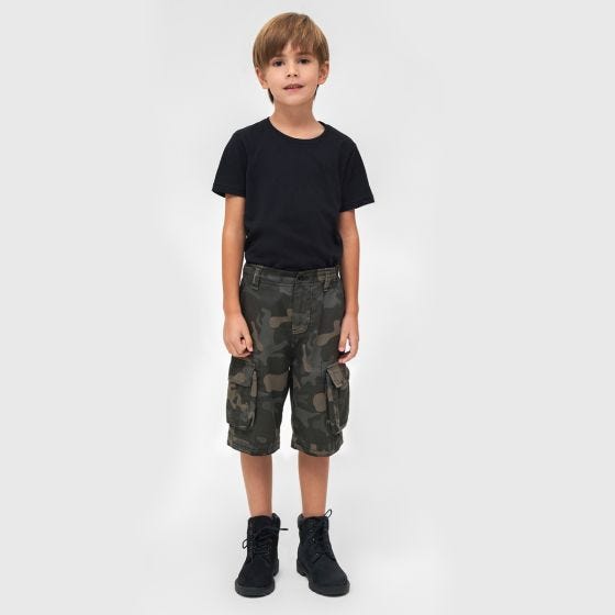 Brandit Barn Urban Legend Shorts - Dark Camo