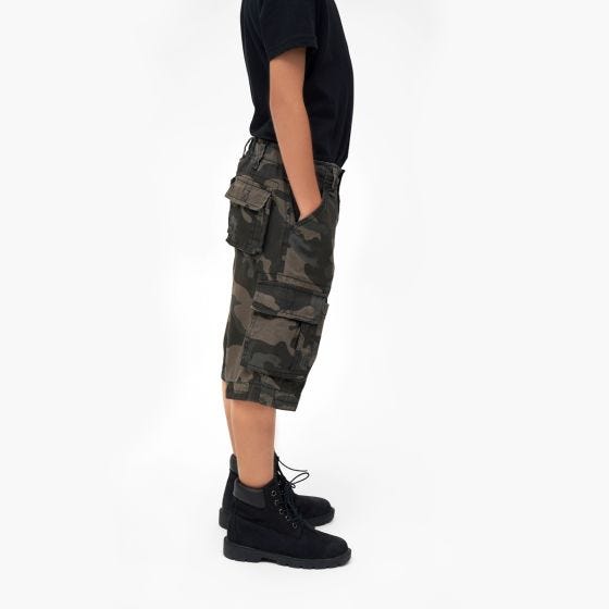 Brandit Barn Urban Legend Shorts - Dark Camo