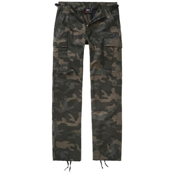 Brandit BDU Ripstop Byxor För kvinnor - Dark Camo