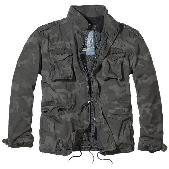 Brandit M-65 Giant Jacka - Dark Camo