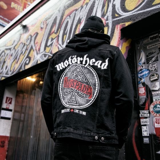 Brandit Motörhead Cradock Jeansjacka - Svart