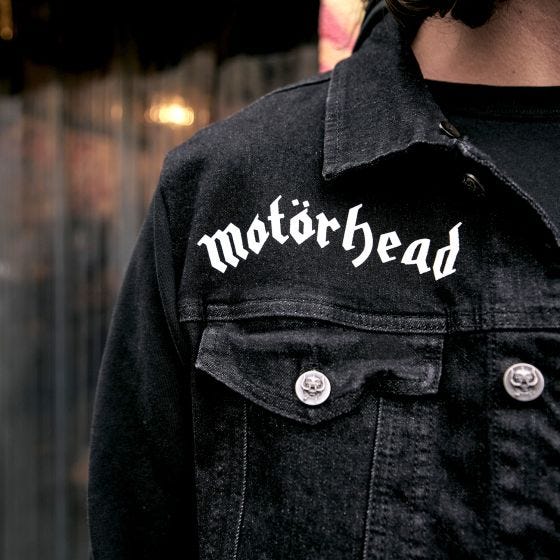 Brandit Motörhead Cradock Jeansjacka - Svart