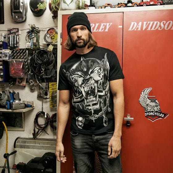 Brandit Motörhead Warpig Print T-shirt - Svart