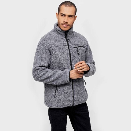 Brandit Teddyfleece Jacka - Antracit