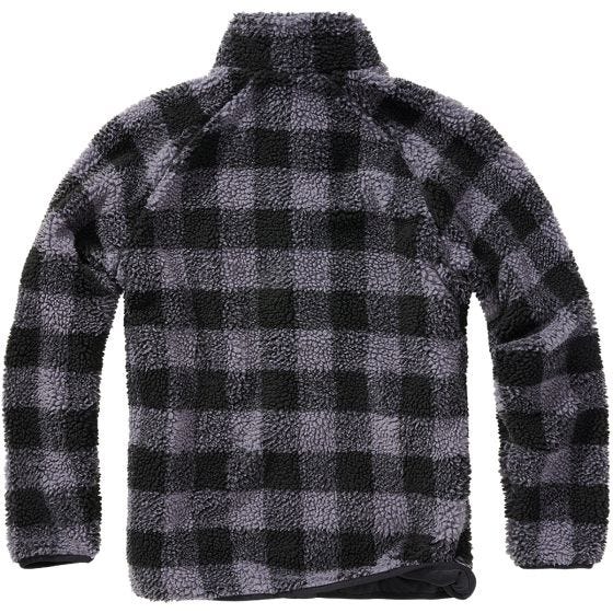 Brandit Teddyfleece Jacka - Svart/Grå