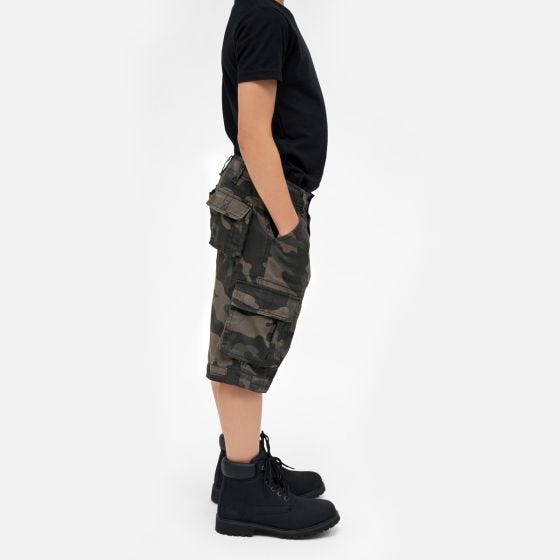 Brandit Barn BDU Shorts - Dark Camo