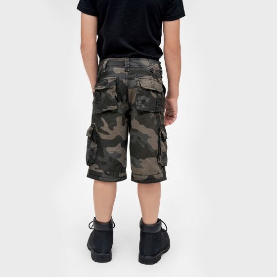 Brandit Barn BDU Shorts - Dark Camo