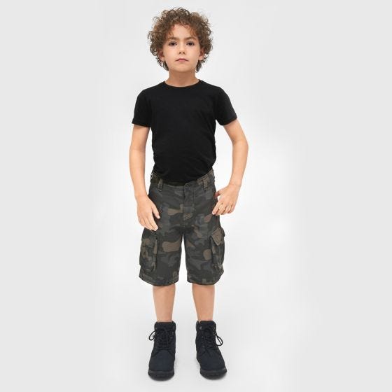 Brandit Barn BDU Shorts - Dark Camo