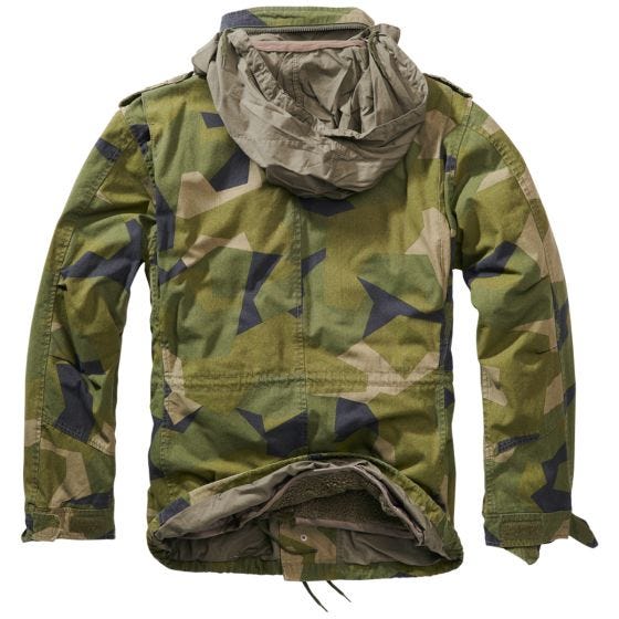 Brandit M-65 Giant Jacka - Swedish M90 Camo