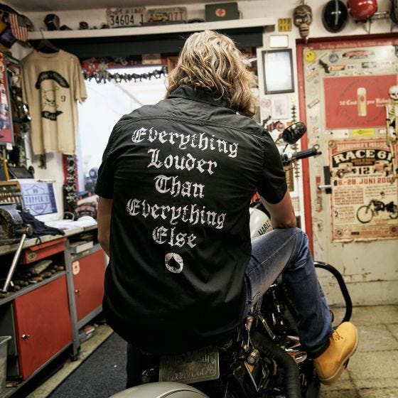 Brandit Motörhead Skjorta - Svart