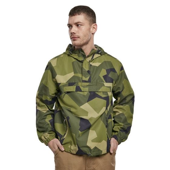Brandit Summer Vindtygsjacka - Swedish M90 Camo