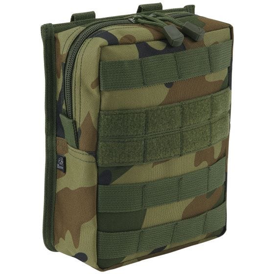 Brandit Cross MOLLE Ficka - Woodland