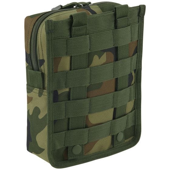 Brandit Cross MOLLE Ficka - Woodland