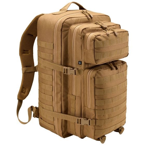 Brandit US Cooper XL Ryggsäck - Camel