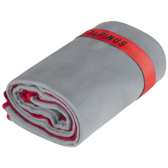 Alpinus Active Alicante Microfiber handduk - Grå