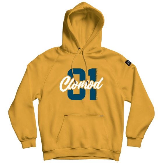 CLOMOD "One" Munktröja - Spicy Mustard Yellow