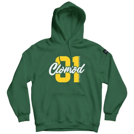 CLOMOD "One" Munktröja - SpringBok Green