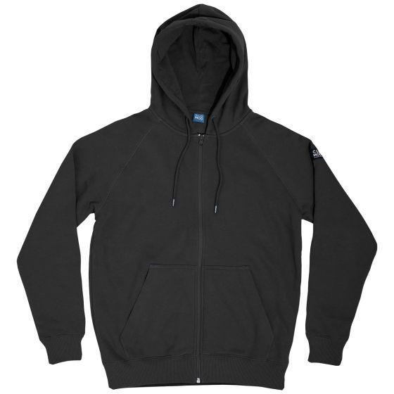 CLOMOD "Blank" Sweater med hel dragkedja - Svart