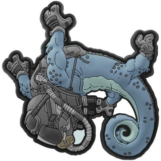 Patchlab Halo Chameleon Märke - Blå/Svart