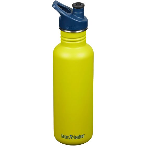 Klean Kanteen Classic Sport Cap Flaska 800 ml - Green Apple