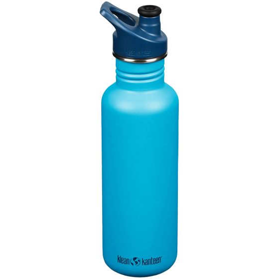 Klean Kanteen Classic Sport Cap Flaska 800 ml - Hawaiian Ocean