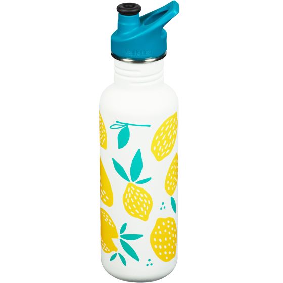 Klean Kanteen Classic Sport Cap Flaska 800 ml - Lemon