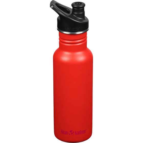Klean Kanteen Classic Sport Cap Flaska 532 ml - Tiger Lilly
