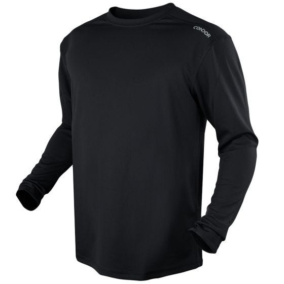 Condor Maxfort Long Sleeve Training Top Baslager Överdel - Svart